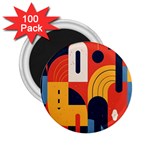 Abstract Pattern Design 2.25  Magnets (100 pack) 