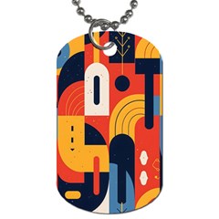 Abstract Pattern Design Dog Tag (Two Sides) from ArtsNow.com Back