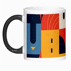 Abstract Pattern Design Morph Mug from ArtsNow.com Left