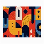 Abstract Pattern Design Small Glasses Cloth