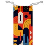 Abstract Pattern Design Jewelry Bag