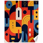 Abstract Pattern Design Canvas 11  x 14 