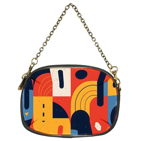 Abstract Pattern Design Chain Purse (One Side) from ArtsNow.com Front