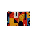 Abstract Pattern Design Cosmetic Bag (Small)