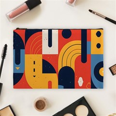 Abstract Pattern Design Cosmetic Bag (Large) from ArtsNow.com Front