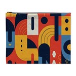 Abstract Pattern Design Cosmetic Bag (XL)