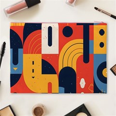 Abstract Pattern Design Cosmetic Bag (XL) from ArtsNow.com Back