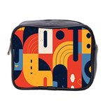 Abstract Pattern Design Mini Toiletries Bag (Two Sides)