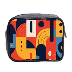 Abstract Pattern Design Mini Toiletries Bag (Two Sides) from ArtsNow.com Back