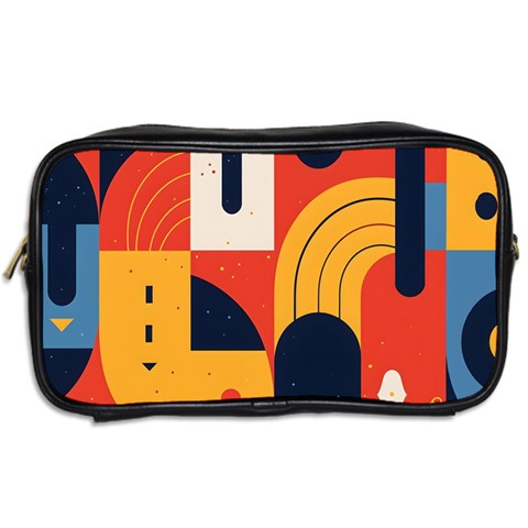 Abstract Pattern Design Toiletries Bag (Two Sides) from ArtsNow.com Back