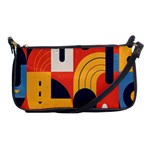 Abstract Pattern Design Shoulder Clutch Bag