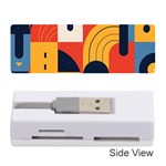 Abstract Pattern Design Memory Card Reader (Stick)