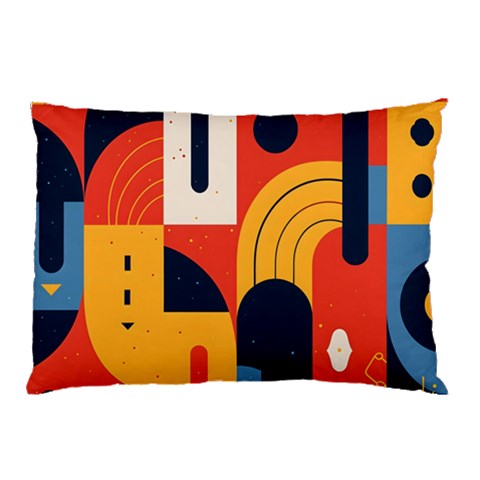 Abstract Pattern Design Pillow Case (Two Sides) from ArtsNow.com Back