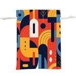 Abstract Pattern Design Lightweight Drawstring Pouch (XL)