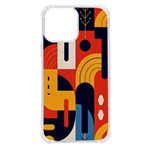 Abstract Pattern Design iPhone 13 Pro Max TPU UV Print Case