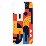 Abstract Pattern Design iPhone 15 Pro Max TPU UV Print Case