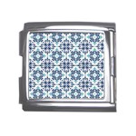 Tiles Abstract Pattern Texture Design Mega Link Italian Charm (18mm)