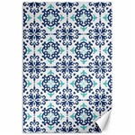 Tiles Abstract Pattern Texture Design Canvas 12  x 18 