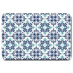 Tiles Abstract Pattern Texture Design Large Doormat