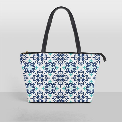 Tiles Abstract Pattern Texture Design Classic Shoulder Handbag from ArtsNow.com Front