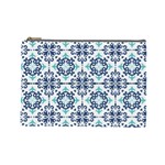 Tiles Abstract Pattern Texture Design Cosmetic Bag (Large)