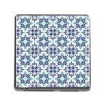 Tiles Abstract Pattern Texture Design Memory Card Reader (Square 5 Slot)