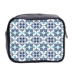 Tiles Abstract Pattern Texture Design Mini Toiletries Bag (Two Sides) from ArtsNow.com Back