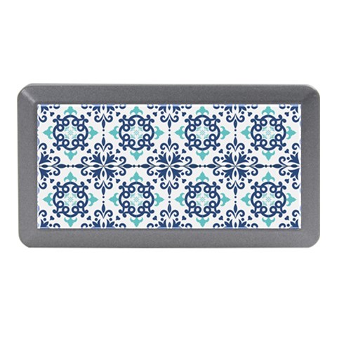 Tiles Abstract Pattern Texture Design Memory Card Reader (Mini) from ArtsNow.com Front