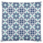 Tiles Abstract Pattern Texture Design Large Cushion Case (Two Sides)