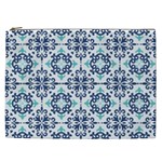 Tiles Abstract Pattern Texture Design Cosmetic Bag (XXL)