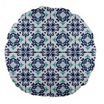 Tiles Abstract Pattern Texture Design Large 18  Premium Round Cushions