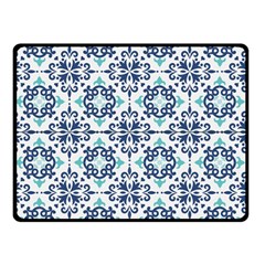 Tiles Abstract Pattern Texture Design Two Sides Fleece Blanket (Small) from ArtsNow.com 45 x34  Blanket Front