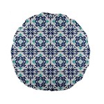 Tiles Abstract Pattern Texture Design Standard 15  Premium Flano Round Cushions