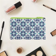 Tiles Abstract Pattern Texture Design Cosmetic Bag (XS) from ArtsNow.com Back