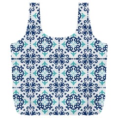 Tiles Abstract Pattern Texture Design Full Print Recycle Bag (XXXL) from ArtsNow.com Back