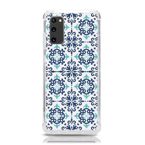 Tiles Abstract Pattern Texture Design Samsung Galaxy S20 6.2 Inch TPU UV Case from ArtsNow.com Front