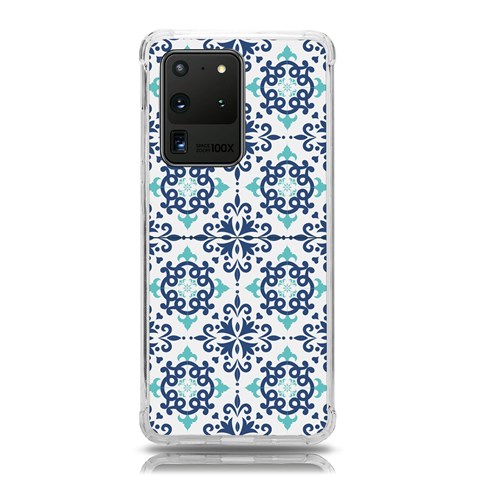 Tiles Abstract Pattern Texture Design Samsung Galaxy S20 Ultra 6.9 Inch TPU UV Case from ArtsNow.com Front