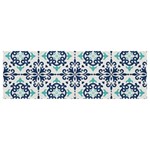 Tiles Abstract Pattern Texture Design Banner and Sign 12  x 4 