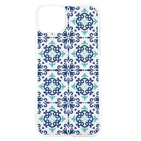 Tiles Abstract Pattern Texture Design iPhone 15 TPU UV Print Case from ArtsNow.com Front