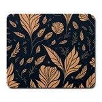 Background Pattern Leaves Texture Large Mousepad