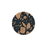 Background Pattern Leaves Texture Golf Ball Marker (4 pack)