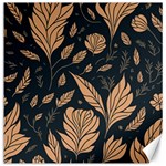 Background Pattern Leaves Texture Canvas 16  x 16 