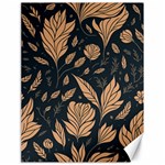 Background Pattern Leaves Texture Canvas 18  x 24 