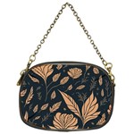 Background Pattern Leaves Texture Chain Purse (One Side)