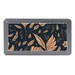 Background Pattern Leaves Texture Memory Card Reader (Mini)