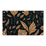 Background Pattern Leaves Texture Banner and Sign 5  x 3 