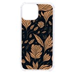 Background Pattern Leaves Texture iPhone 13 mini TPU UV Print Case