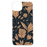 Background Pattern Leaves Texture iPhone 15 TPU UV Print Case