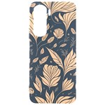 Background Pattern Leaves Texture Samsung Galaxy S24 Plus 6.7 Inch Black TPU UV Case