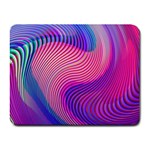 Swirl Twirl Design Pattern Purple Small Mousepad